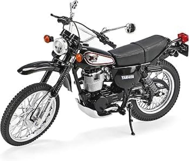 

NOREV Yamaha Motorcycle Model XT 500 1988 Painted Finished Product 1/18 [Used] чорний