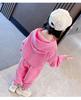 Girls' 2025 Trendy Autumn Sportswear: Three-Piece Hooded Sweatshirt Set