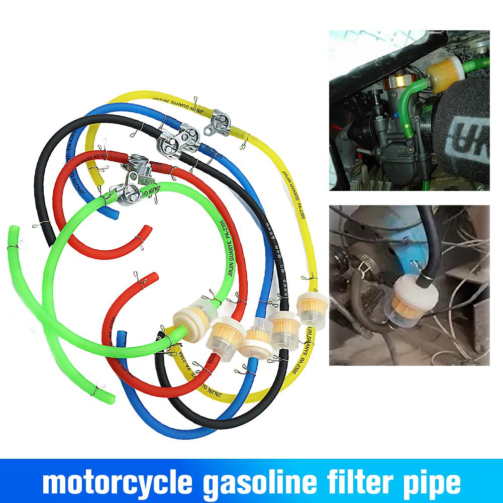 Motorcycle Scooter Off-road Motorcycle Filter Beach  Oil Cup Pipe Filter Oil High-quality Bike With V8E9