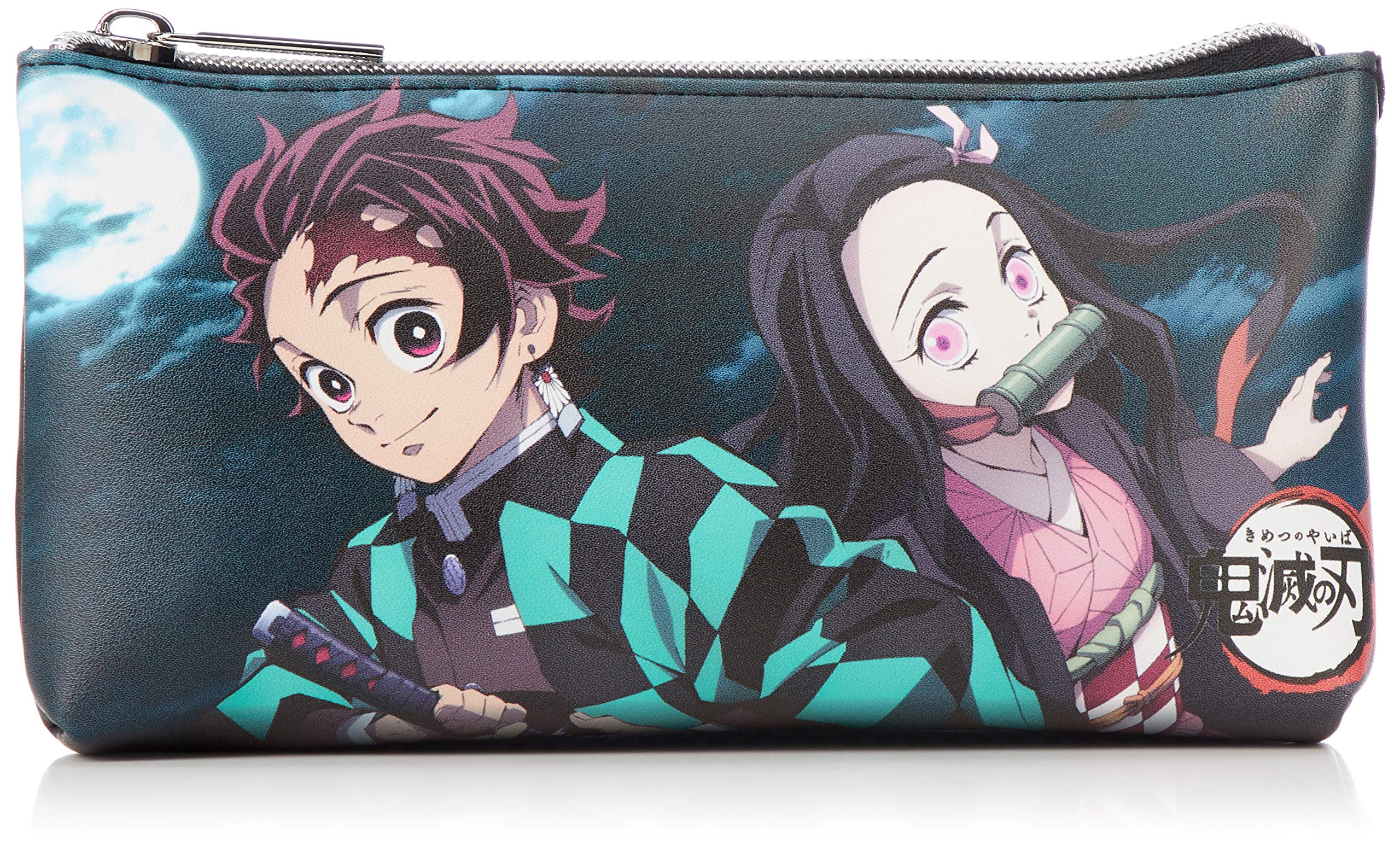 

[Demon Slayer Kimetsu no Yaiba] Pouch Demon Slayer Kimetsu no Yaiba 3 Pocket P Pouch PKM-2100 Black (000)
