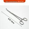 Stainless Steel Hemostatic Forceps - Straight/Curved Head, Surgical/Vascular Use, In Stock