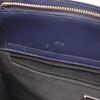 Used Salvatore Ferragamo Gancini Handbag 21 0017 leather Navy Used Women