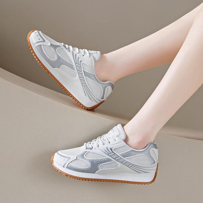 Siatkowe oddychające buty typu "dad shoes" damskie letnie nowe studenckie wszechstronne codzienne buty damskie modne lekkie buty sportowe