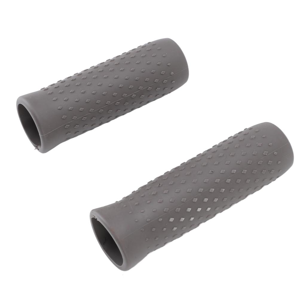 1 Pair Handlebar Grip Convex Particle Design Non Slip Comfortable Electric Scooter Handlebar Grip Replacement