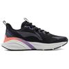 Li-Ning Misty Cloud Non-Slip Wear-Resistant Low-Top Running Shoes Women sneakers Black Purple ARST068-3