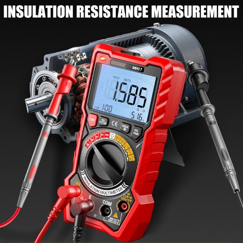 Multifunction Digital Multimete True RMS Handheld High Precisions Tester NCV Votage Current Resistance