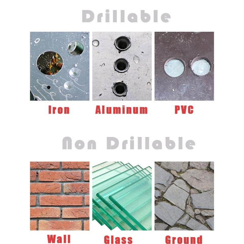 3Pcs/Set 3-12mm/4-12mm/4-20mm HSS Straight Groove Step Drill Bit Titanium Coated Wood Metal Hole Cutter Core Drilling Tools Set