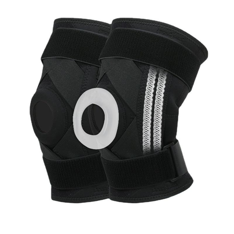 

Наколенники для баскетбола, спорта, восстановления коленного сустава, мужские разрывные ремешки для крестообразной связки, для бега, профессиональные, осень и зима L