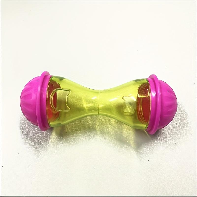 

Игрушка для кошек - Неэлектрическая игрушка-пазл в форме косточки с выдачей лакомств, Доступна в 2 цветах, Прочный пластиковый материал, Привлекает к игре питомца розовый