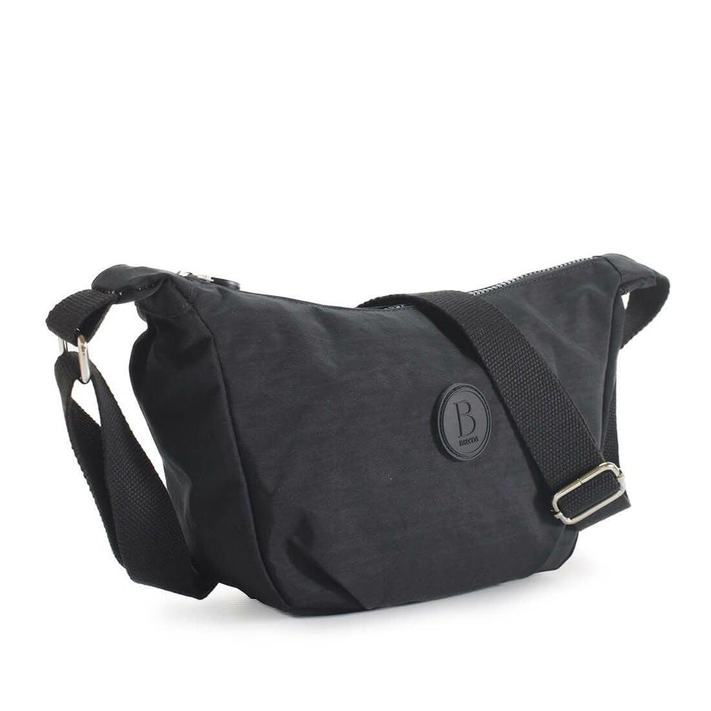 Barcos Lightweight Body Bag, Crossbody Bag, Shoulder Bag, Women's, Polyester, Logo, Beige