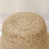 2026 Summer Sun Hat 100%Raffia Hat Sun Visor Women's Summer Handmade Woven Straw Hats Women's Beach Hat
