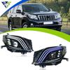 10-13 Toyota Prado LED Headlight Assembly with Projector, DRLs, and Sequential Turn Signals