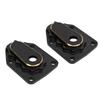 2PCS RC Steering Knuckle Portal Covers Brass Outer Portal Drive Housing Cover for Axial 118 UTB18
