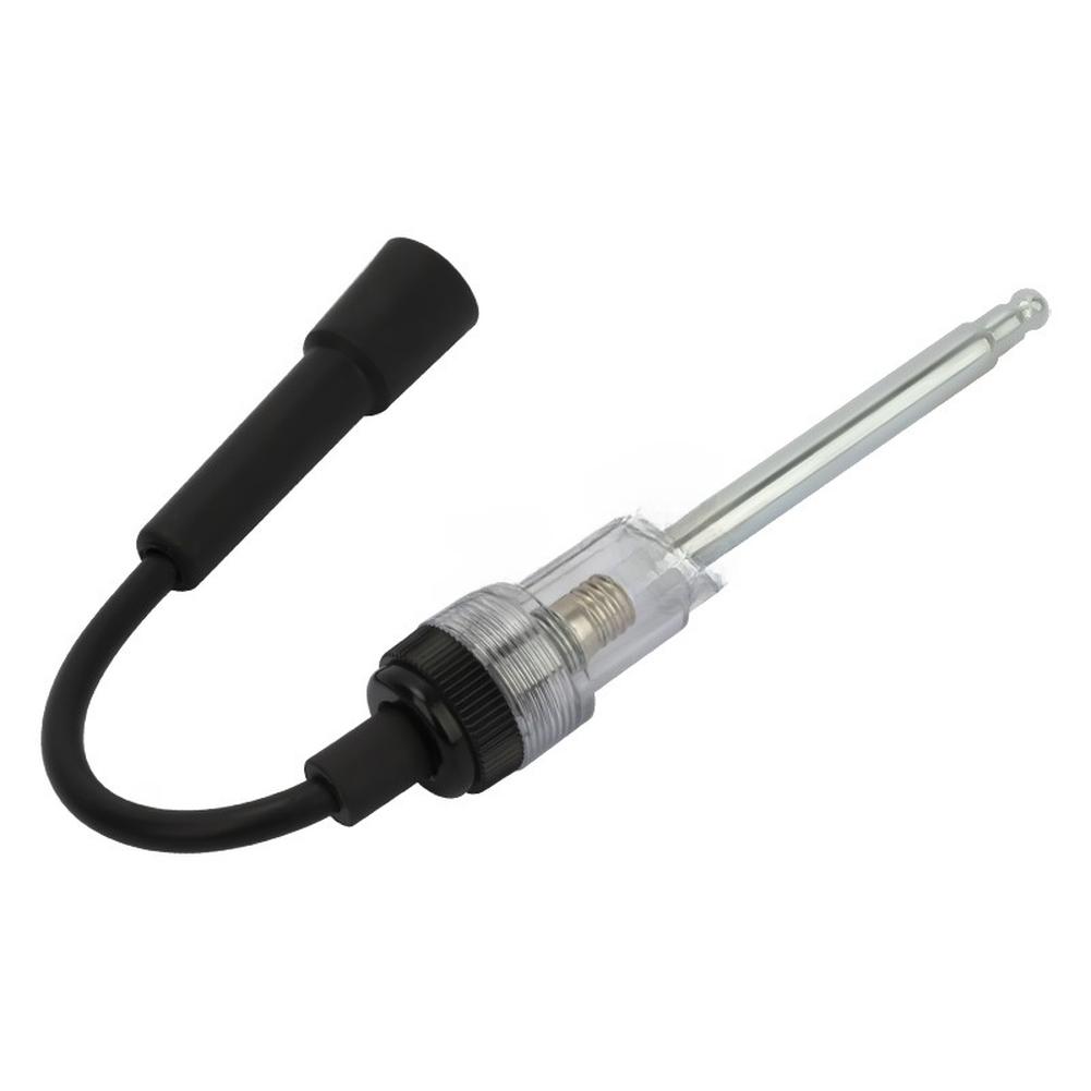 Inline Diagnostic Spark Tester for Engine Ignition System Coil with Indicator Light and Metal Connector for Cars