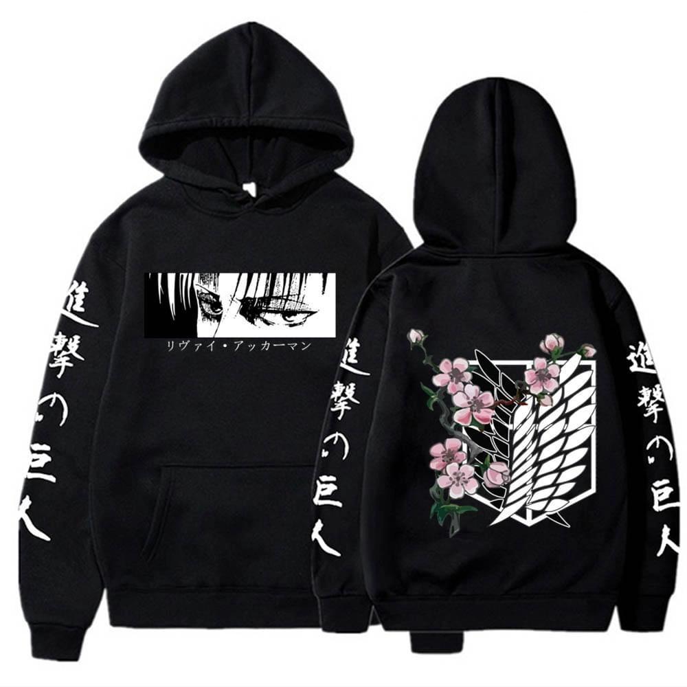 

Japanese Anime Attack On Titan Hoodie Men Casual Harajuku Autumn Winter Fashion Streetwear Y2K Pullover Fleece Sweatshirts 3XL