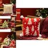Christmas Tree Pattern Plush Pillows Cushions For Holiday Decor Gift Home Office