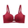 Seamless Thin Wireless Corrective Bra, Push Up Side Gathering Anti-Sag Special for Small Flat Chest Women Bra