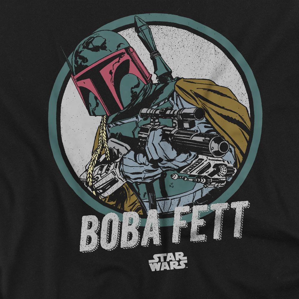 Star Wars Unisex Adult Boba Long-Sleeved T-Shirt