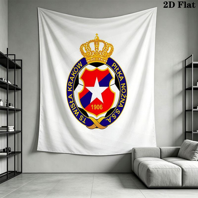 Wisła poster Wall Hanging Printed Fabric Blanket Decorative Tapestries for Bedroom Living Room Home Decor