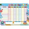 Fancy Land Dry Erase Chore Chart for Kids Reward Chart Reble Self-Adhesive Behavior Chart for School Home Classroom 8 Pack