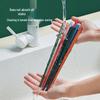 Chuidahuang Color-Coded Antibacterial Alloy Chopsticks, 5 Pairs