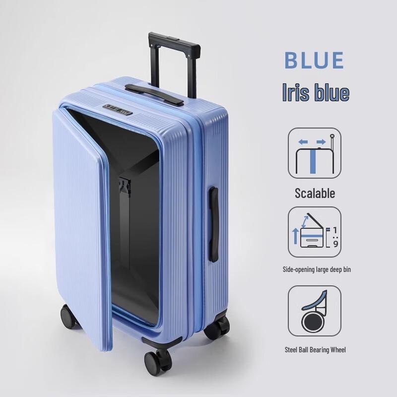 Lishen Expandable Hardside Luggage with Front & Side Opening 28 inch