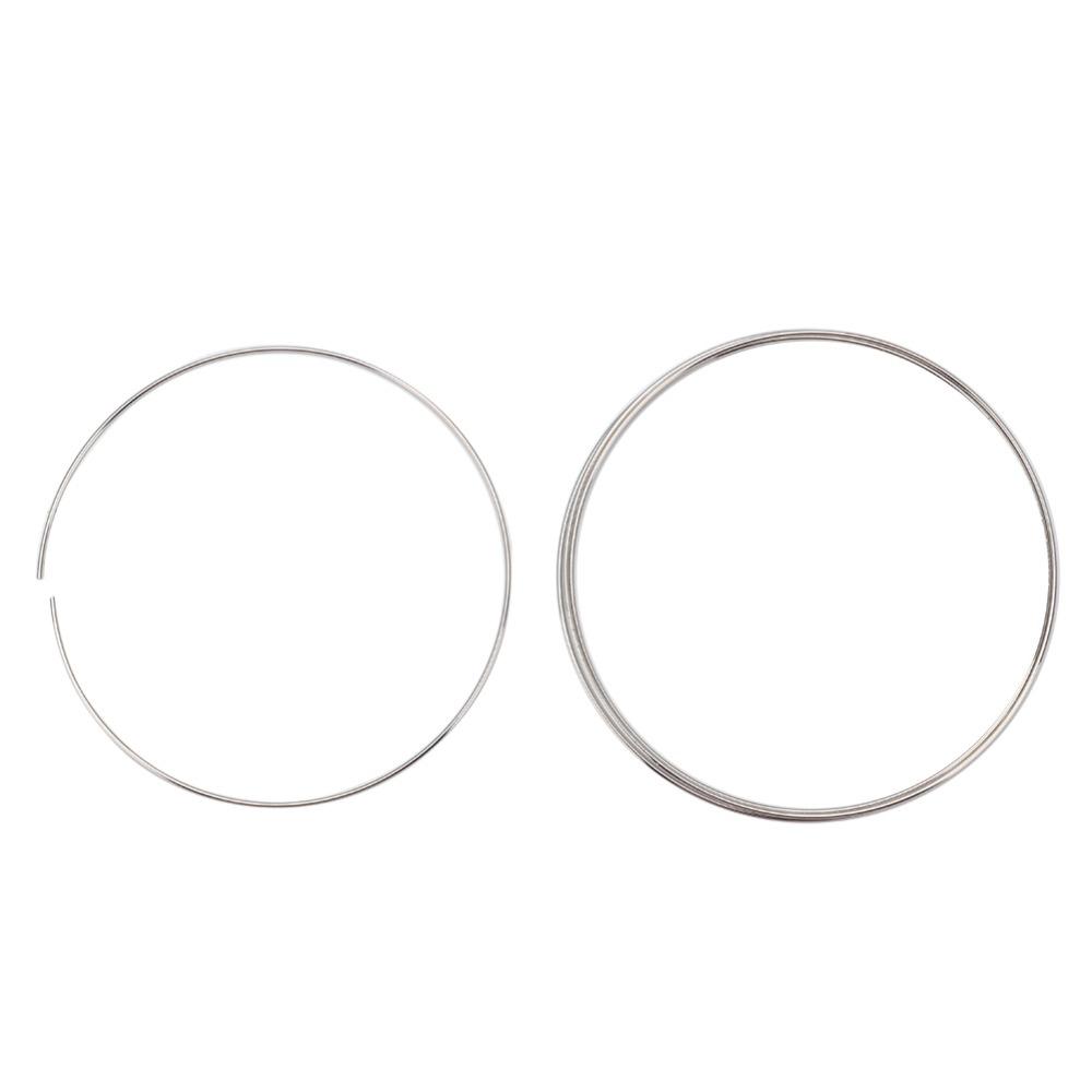 100pcs 55mm Diameter Memory Steel Wire Metal Material Spiral Jewelry Wire  DIY Jewelry Making