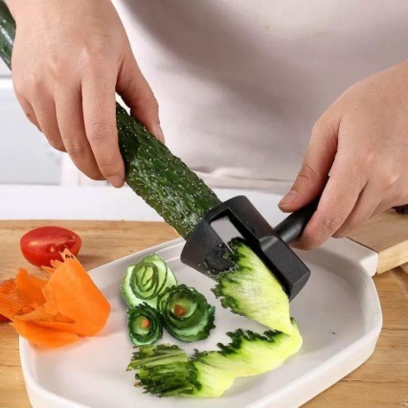 Creative Spiral Knife Vegetable Slicer Carrot Radish Potato Cutter Manual Fruit Peeler Carving Tool Kitchen Gadget