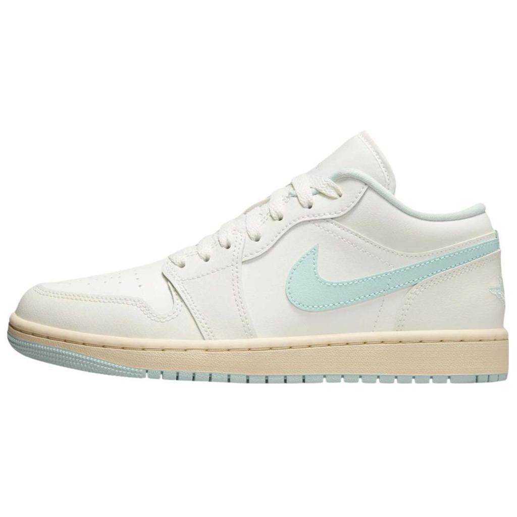 Air Jordan 1 Low Sail Igloo Women Sneakers Cream DC0774-134