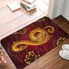Chinese Red Dragon Front Door Floor Entrance Mats Outdoor Oriental Mythical Kitchen Bath Doormat Bedroom Carpet Rug