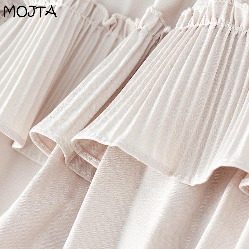 Skirt Women's Summer Autumn A-line Pleated Skirt New Style Short