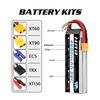 HRB 4S Lipo Battery 14.8V 2200mAh 3300mah 4000mah 5000mAh 6000mAh 30C 50C Deans AKKU for RC Car Quadcopter Helicopter Airplane