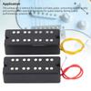 Humbucker Pickup Set Open Style 2 Holes Double Coil Pickup for 4 String Electric Bass Guitar