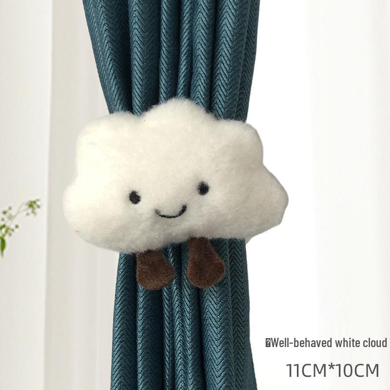 Kreskówkowe pluszowe podwiązki do zasłon do pokojów dziecięcych