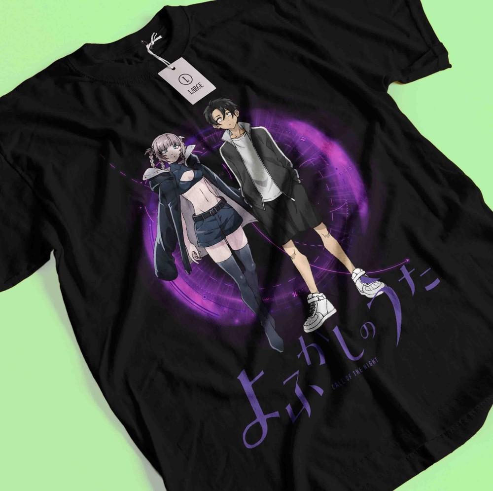 

Call Of The Night Shirt Nazuna Nanakusa Tshirt Akira Asai T-Shirt Seri Tee Niko 4XL