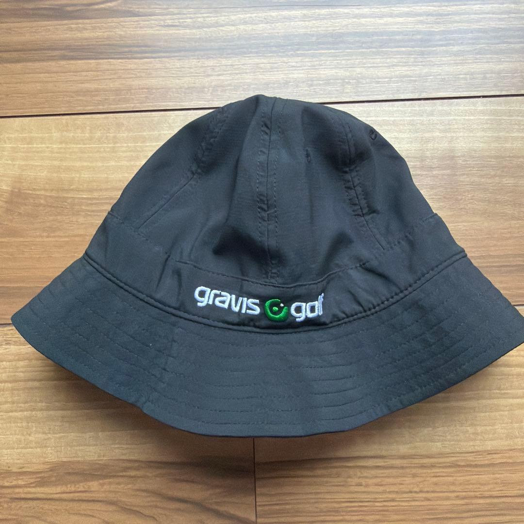 Used gravis golf bucket hat gravis golf beams golf black