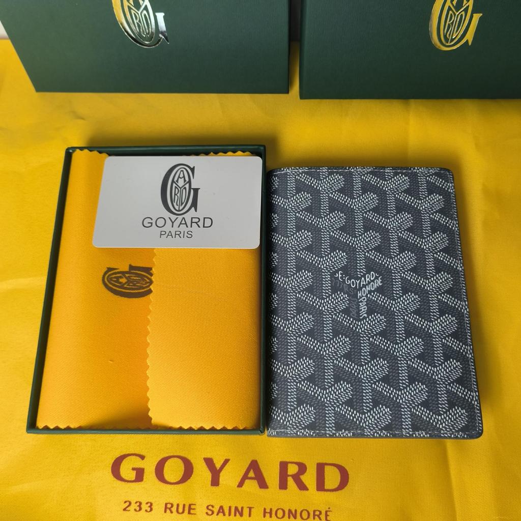 2024 Goya Ultradünner Hahnentritt Reisepass- und Ausweishalter - Koreanischer Modestil