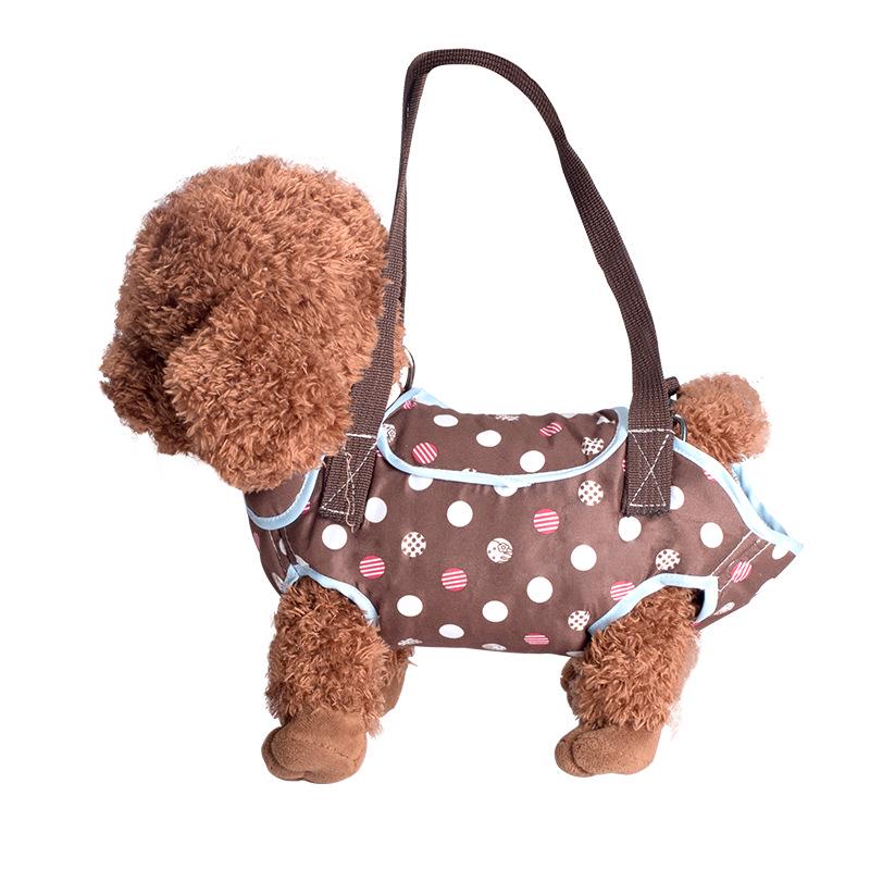 Teddy Dog Style Pet Travel Backpack: Four-Legged, Single Shoulder Crossbody Bag