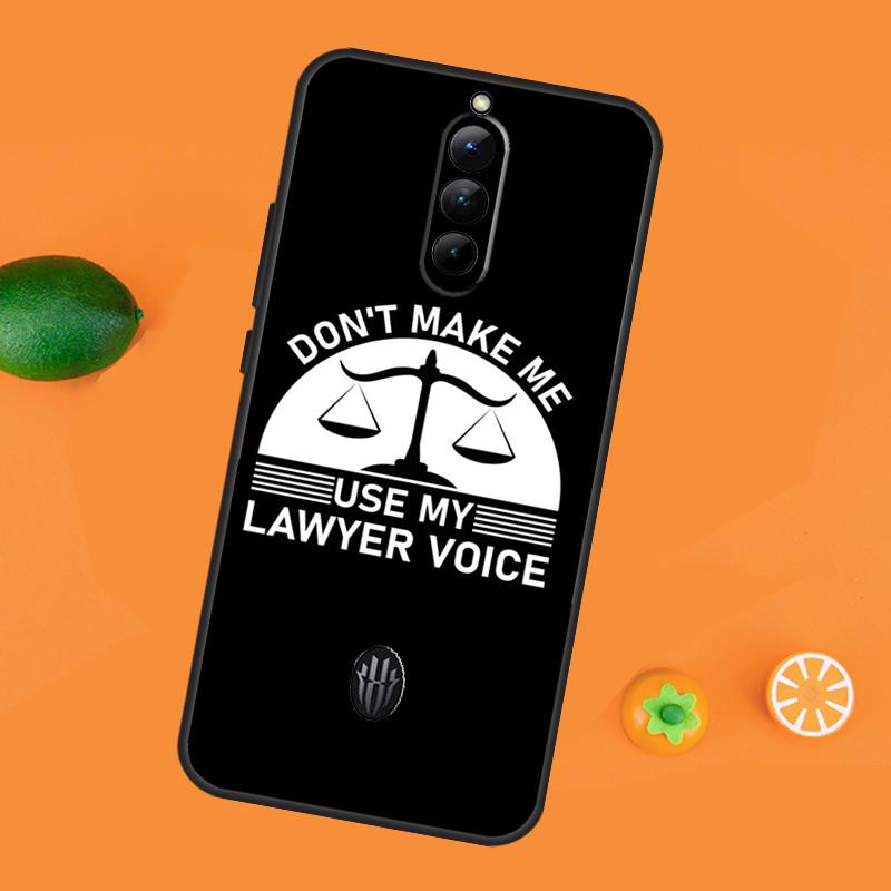 Law Student Lawyer Judge Case For ZTE Nubia Red Magic 9 Pro 8 8S Pro Plus Red Magic 6 7 6S 7S Pro 5G 5S 6R Cover