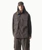 [City Leisure] Cn Oversized Multi-Pocket Shirt [Mud Grey]