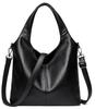 Shoulder Large A4 PU Shoulder or Simple and CC2412 CC-MAX Women's Bag, Capacity, Size, Handbag, Leather, Crossbody, Stylish, (Black)