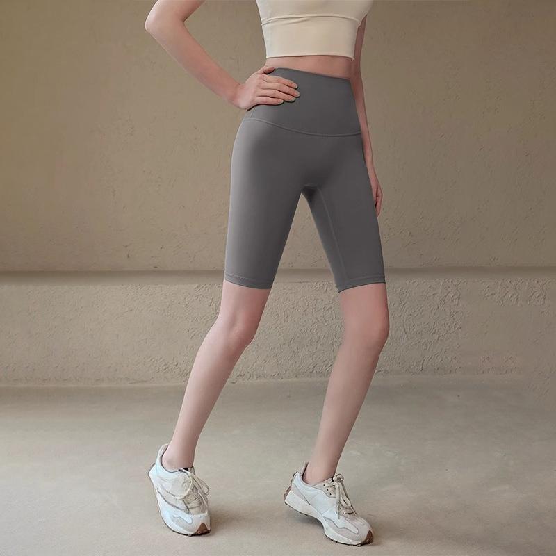 Yoga Pants For Women Summer High Waist Butt Lifting Sports Shorts Nude Feel Biker Shorts Outerwear Running Professional Training Fitness Pants