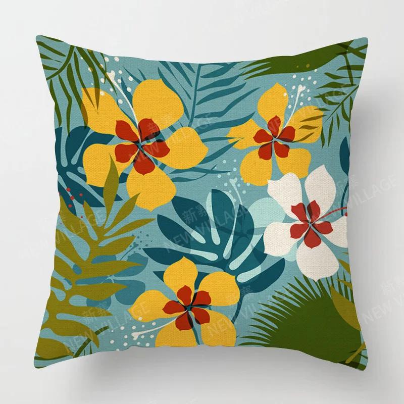 

Современный декор гостиной дома Наволочки для подушек Подушка диван 35x35см 40x40 60x60см 45x45см 40*40 наволочка бохо растение скандинавский 16x16in 40x40cm