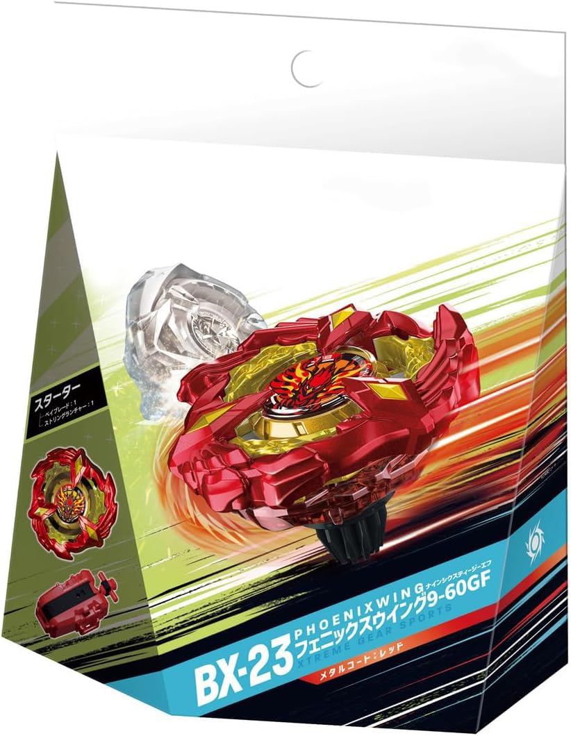 

Beyblade X Starter Phoenix Wing BX-23 9-60GF [Authentic]