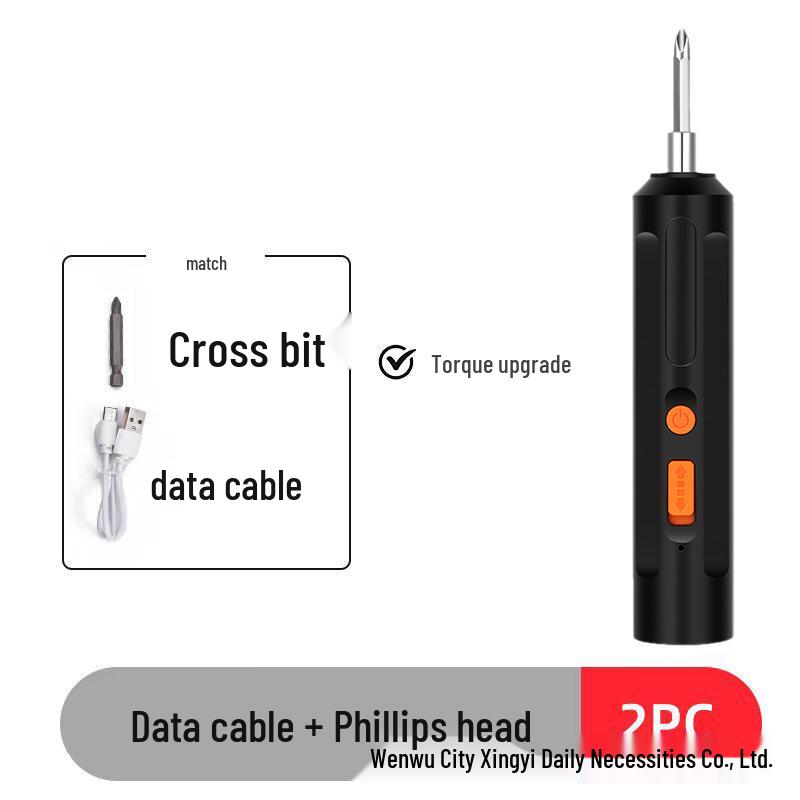 Rechargeable Mini Electric Screwdriver Drill - Fully Automatic, Household Compact Tool