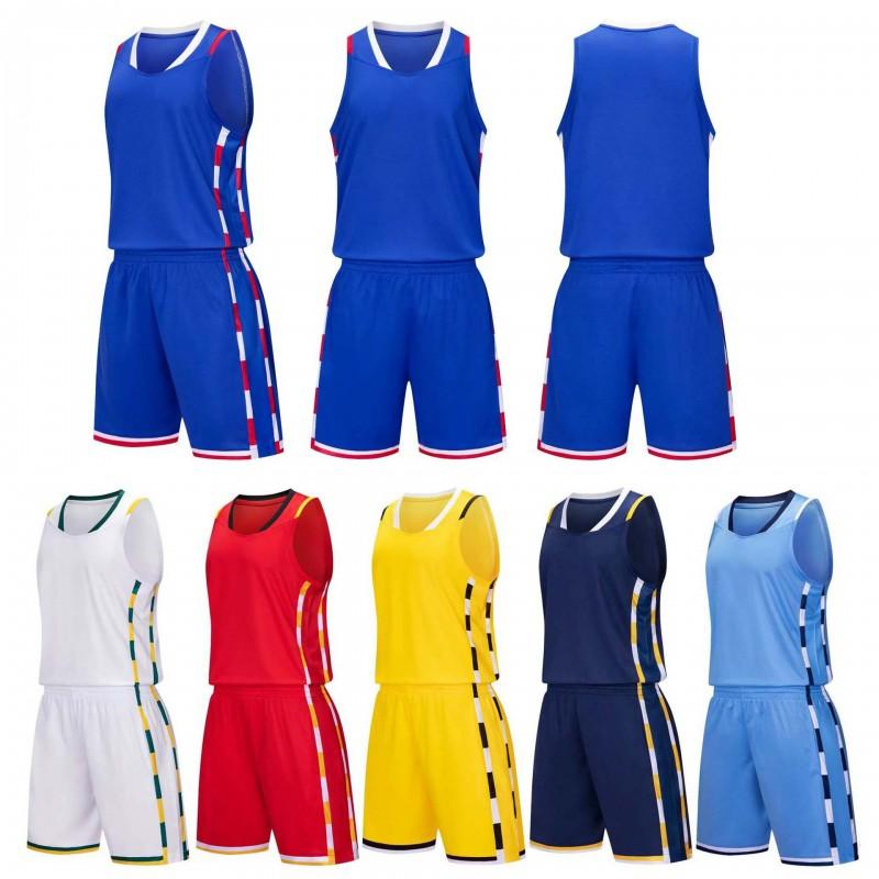 Mens Basketball Uniform Set Sleeveless Single Shoulder Jersey Shorts Quick Dry Breathable Sweat Absorbent Adult Sports Wear