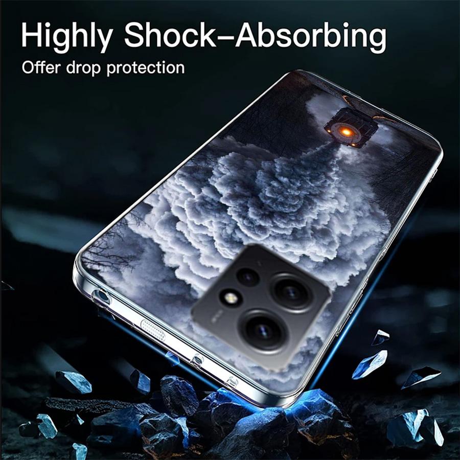 Steam Train Phone Case For Redmi Note 14 15 Pro 5G 13 12 Pro Plus 11 11T 11E 11S 10 Pro 10S 9 9S Cover Cell Clear TPU Capa Compa