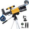 Astronomical Telescope 15x-150x High Magnification Refractor Fmc Observation For Sky Watcher
