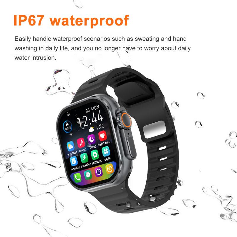 2025 NOVÉ IW9 PRO Chytré hodinky Muži Ženy 2,04 palcový HD AMOLED GPS Trajektorie NFC BT Hovor Měření srdeční frekvence Spánek Zdraví Monitorování Chytré hodinky Dárek