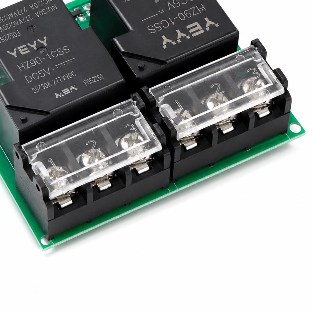 YYG-3 Two Way Relay Module 30A 30A Relay Module High Power Relay Module  Electronic Projects
